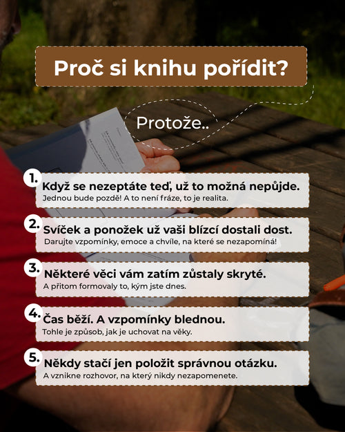 Kniha, která potřebuje svého autora
